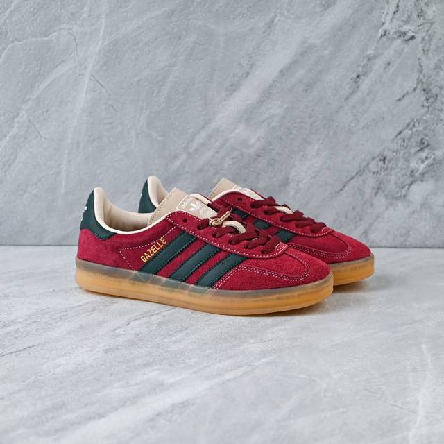God Edition Special Price Adidas Gazelle Indoor Jh5403 Casual Wear-resistant Lig