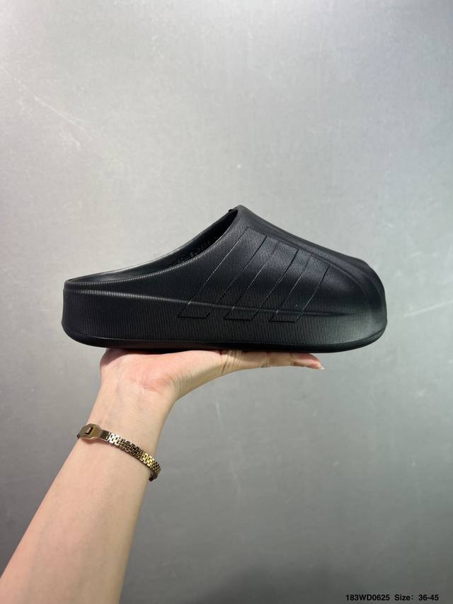 Adidas Adilette Clogs Mule series leisure sports indoor and outdoor wading close