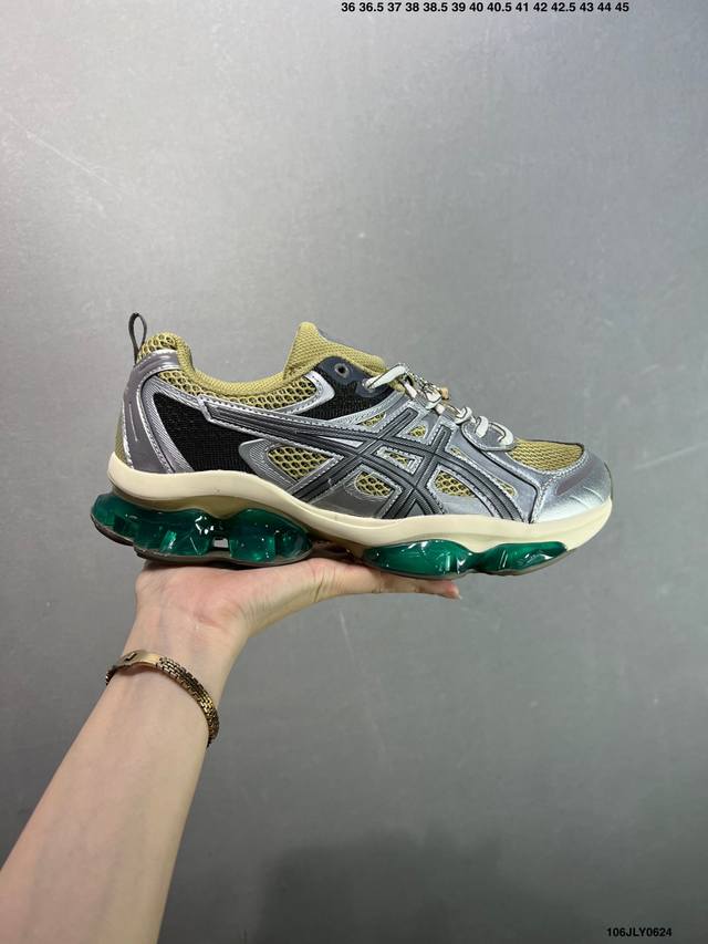Corporate Grade Asics Gel-Quantum Kinetic Retro Casual Sports Shoes Thick-soled