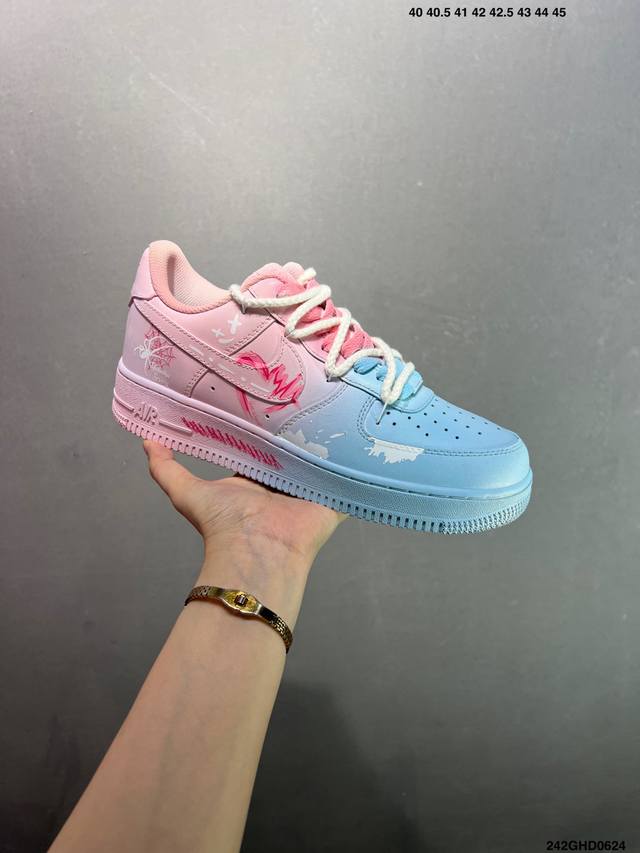 Company-level Nike Air Force1 07 Low Customized Air Force #Original last and ori