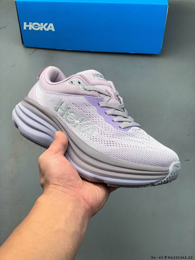 Collection Hoka One One M Bondi 8 Low-Top Running Shoes The Bondi takes a bold s