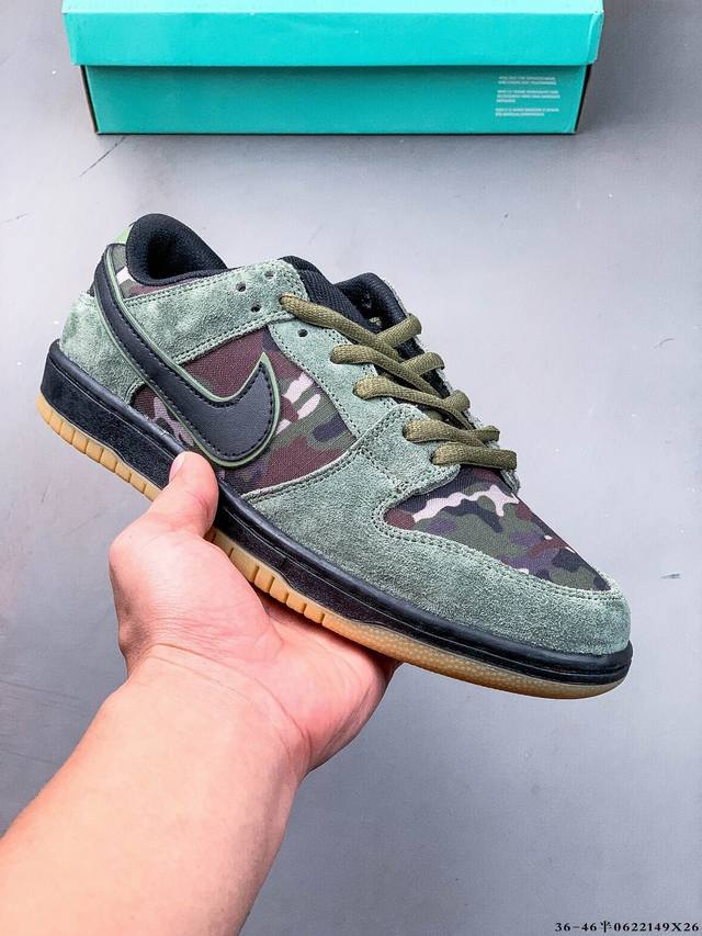 Second layer genuine label! Nike SB Dunk Low Pro classic versatile casual skateb