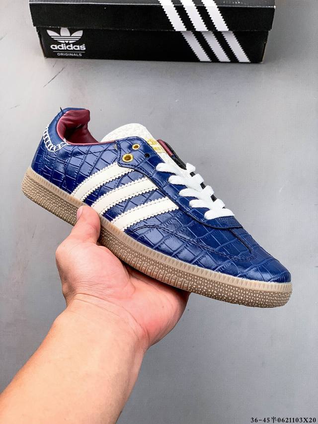 Second layer genuine label! Adidas Samba Og classic shoe Adidas classic Samba Og