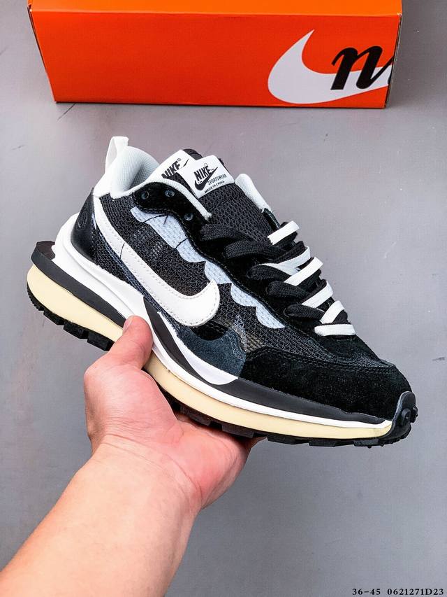 Nike Japanese deconstruction aesthetics joint Sacai x Pegasus Vaporfly Sp hybrid