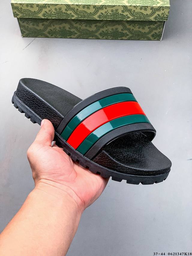 Gucci 25 summer new classic casual versatile slippers 0621347K18
