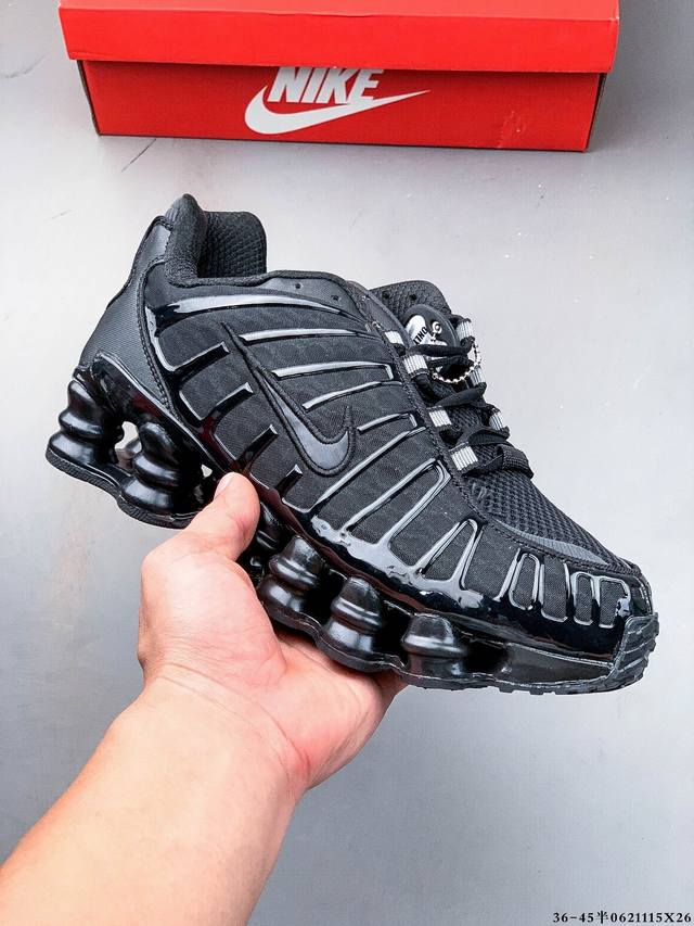 Nike Shox Tl cushioning breathable sports casual running shoes 0621115X26