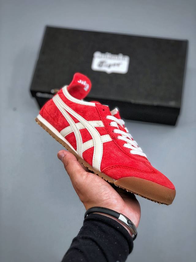 Onitsuka Tiger Mexico 66 Retro classic versatile slip-on casual sports shoes Ite