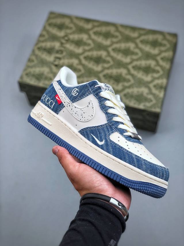 Nike Air Force 1'07 Low Gucci Air Force One low-top casual sneakers Hs8068 012 #
