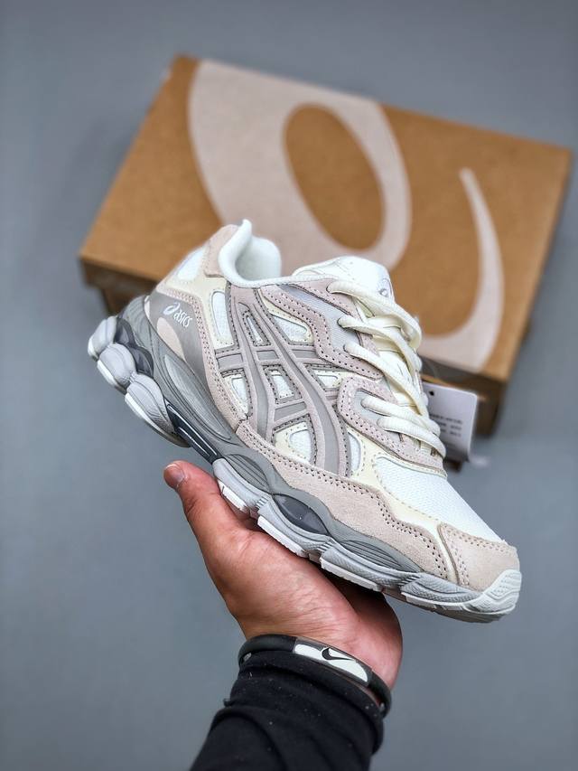 Asics Gel-Nyc Asics breathable mesh upper with some synthetic leather material u