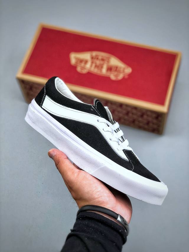 Xiaohongshu hot item Vans Bold Ni black low-top Classic retro red and white low-