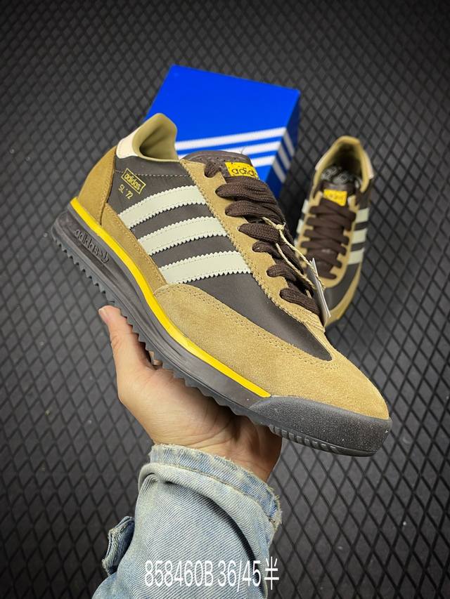 B Corporate-level Adidas Sl 72 Rs Adidas clover retro casual running shoes casua