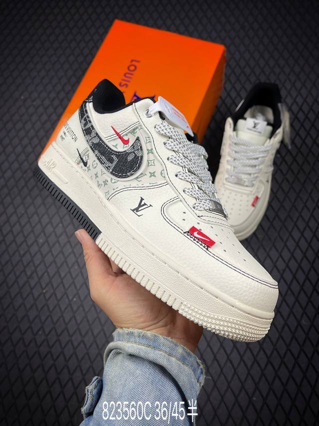 C Corporate-level Nike Air Force 1'07 Lv8 Original last and original cardboard t