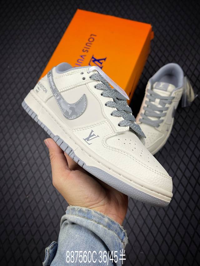 C Nike Dunk Low Retro 'Diy high-end customization' Nike low-top casual sports sh