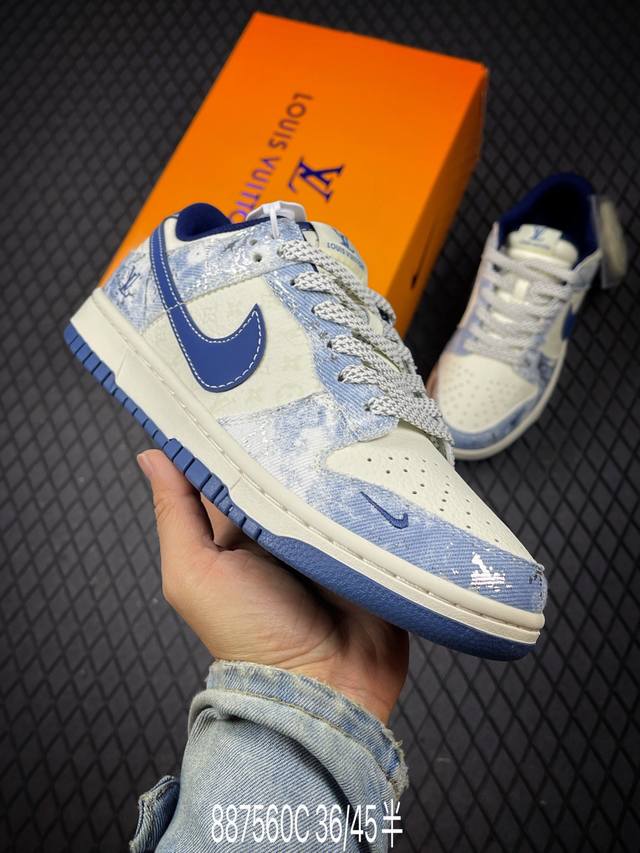 C Nike Dunk Low Retro 'Diy high-end customization' Nike low-top casual sports sh