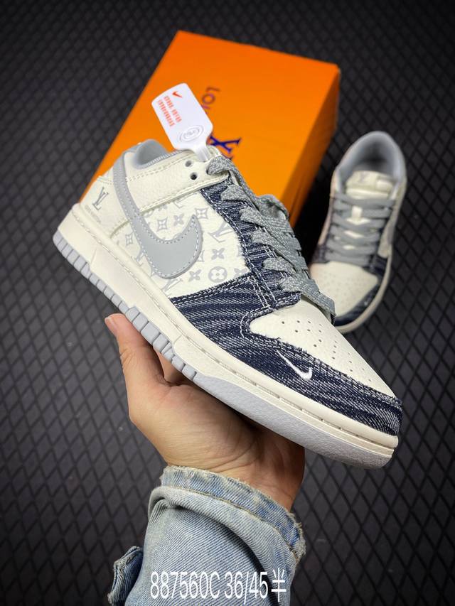 C Nike Dunk Low Retro 'Diy high-end customization' Nike low-top casual sports sh