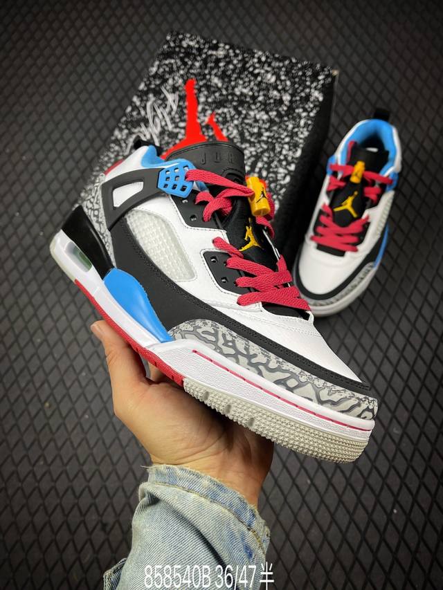 B Corporate-level Nike Air Jordan Spizike Low comfortable, versatile, non-slip,