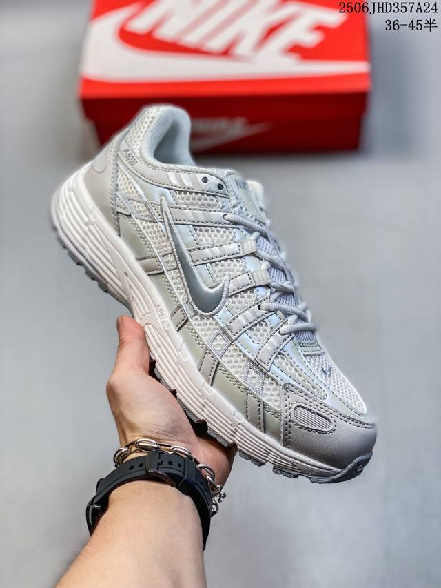 Nk P-6000 Series Low-top Retro Daddy Style Casual Sports Comfort Running Shoes C