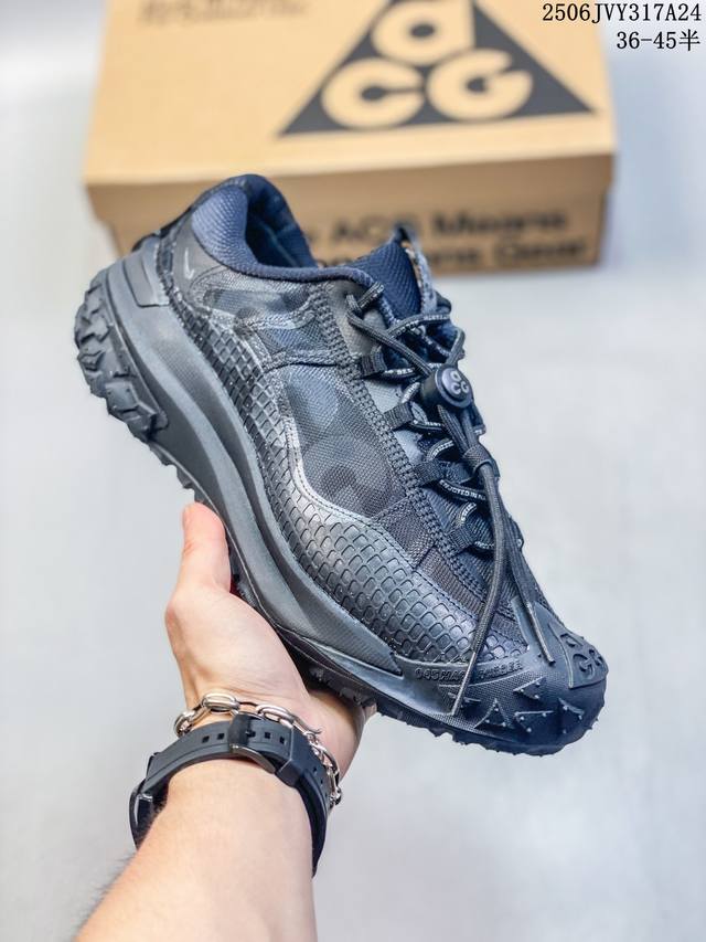 Nike Acg Mountain Fly 2 Low Black Low-top outdoor functional shoes for men and w