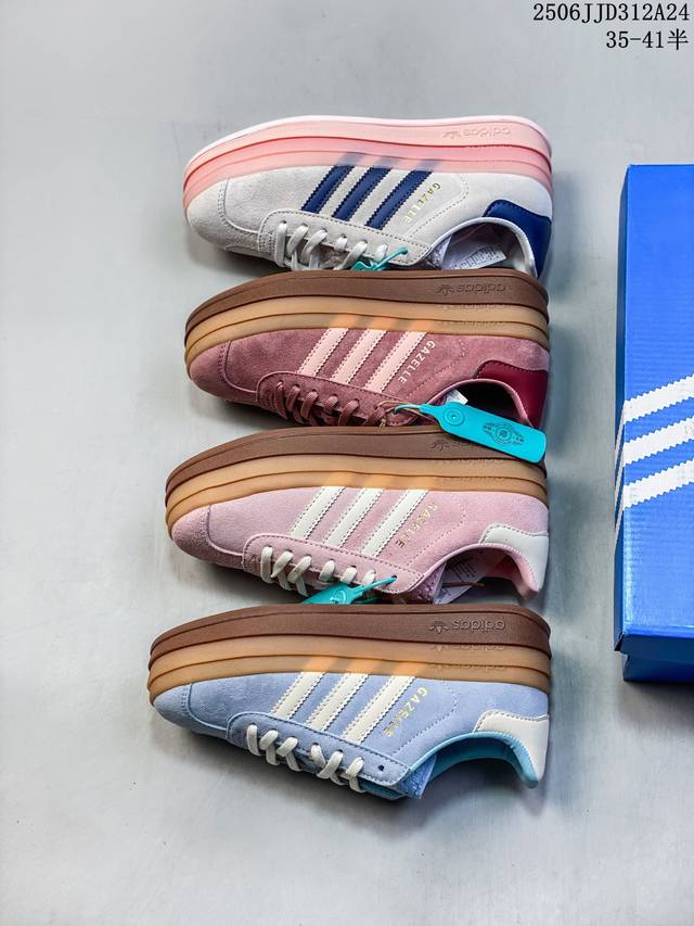 Corporate-level Adidas Samba Vegan Og Thick-soled Long Tongue Samba Dance Series
