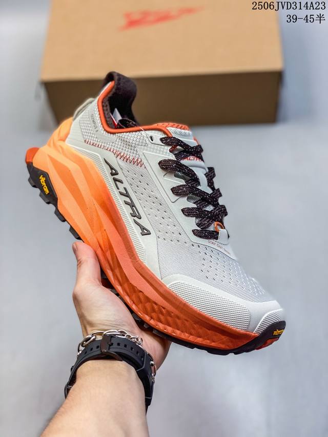 company-level Altra M Olympus 6 cushioning rebound lightweight running shoes men