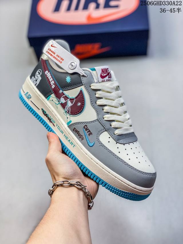 Company-level with half size Nike Air Force1 07 Low Customized Air Force Origina