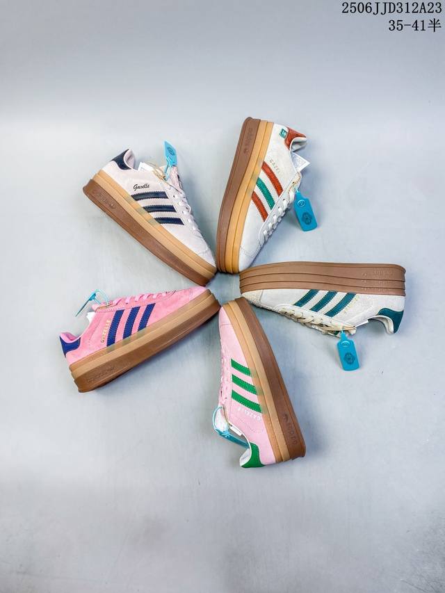 Corporate-level Adidas Samba Vegan Og Thick-soled Long Tongue Samba Dance Series