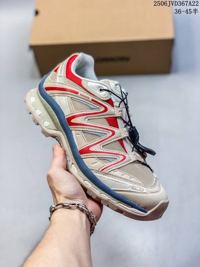 Salomon Xt-Quest Adv "Beige" Salomon Explorer series outdoor cross-country runni