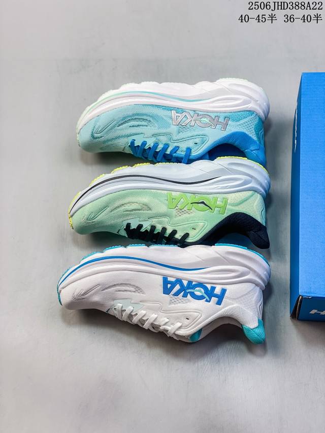genuine label with half size Hoka Oneone Bondi 9 men's and women's running shoes