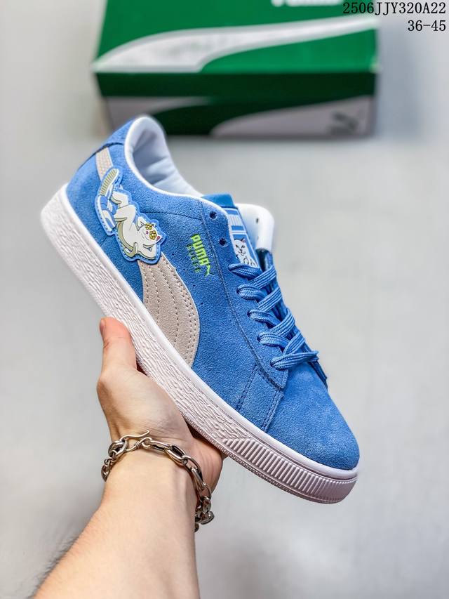 Puma's new autumn men's and women's sneakers Suede Dance Crew sports shoes and c