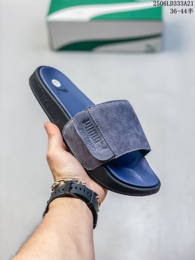 Puma slippers men's shoes women's shoes 2025 summer new style outer wear flip fl