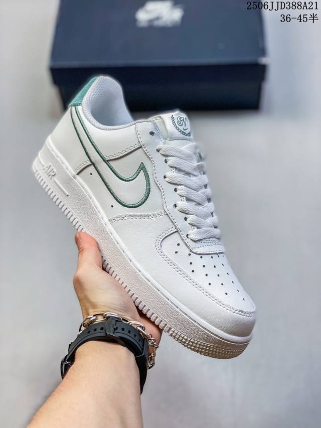Authentic label with half size Nike Air Force 7 Low Customized Air Force Origina