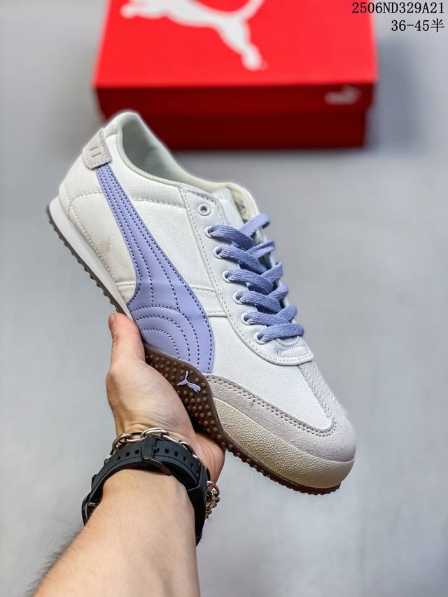 Puma Bellta Ut Leather breathable fabric Puma thin-soled series retro sports cas