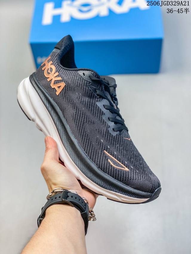 Hoka M Clifton 9 new color mesh breathable road sports shoes The new model uses