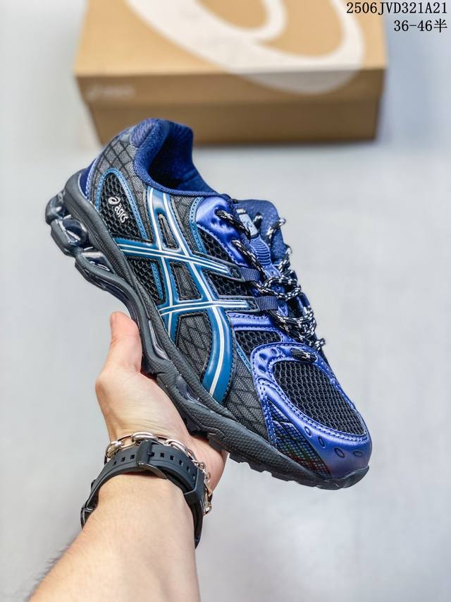 genuine label with half size Asics Nimbus 10.1 new retro breathable sports men's