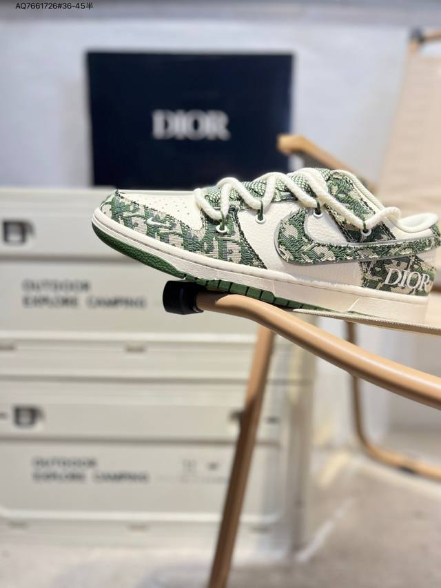 Dior X Nike Sb Dunk Low, produced by a big factory, highly recommended, new colo