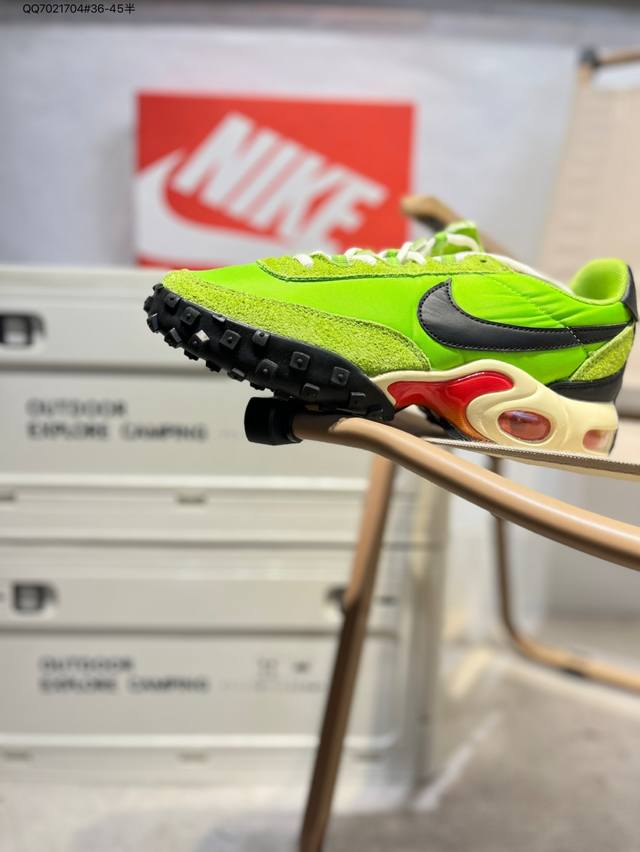 Nike Air Max Waffle Sp Action Green Casual Running Shoes Waffle Sp on sale! This
