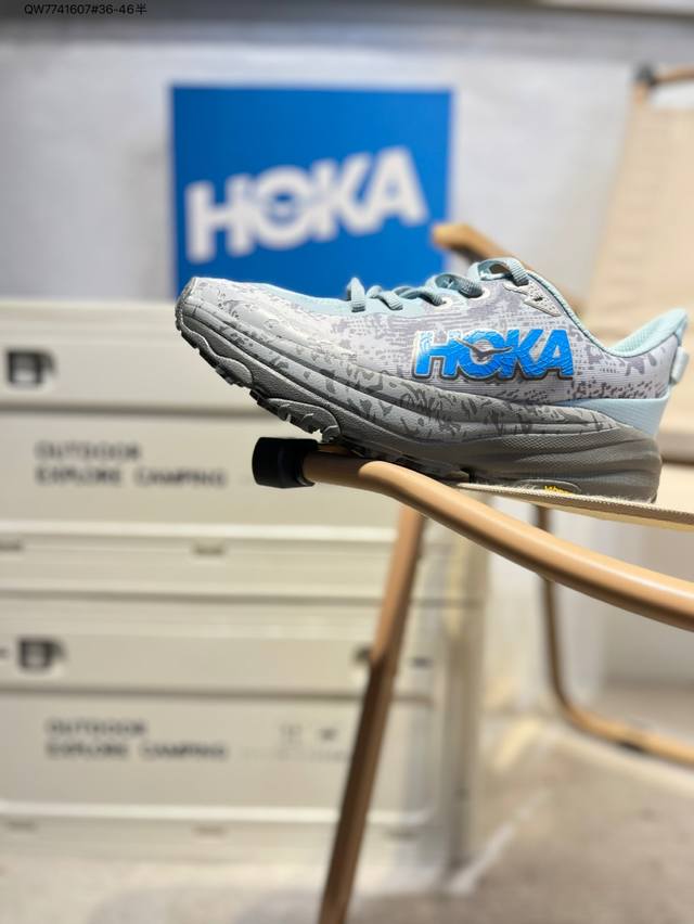 Hoka One One M Speedgoat 6 low-top professional cross-country running shoes, fir