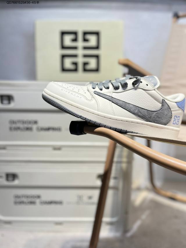 Company-level first-layer leather Jordan Air Jordan 1 Low Aj1 low-top series bas