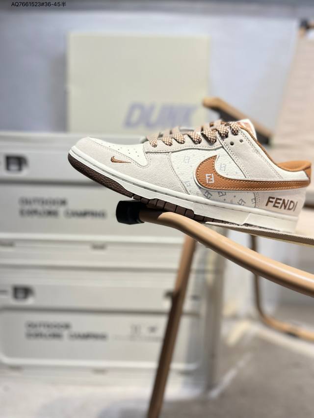 Fendi x Nike Sb Dunk Low, produced by a big factory, highly recommended, new col