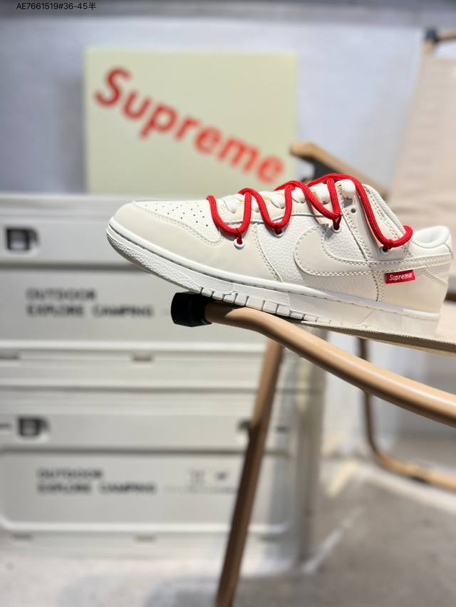 Supreme X Nike Sb Dunk Low, produced by a large factory, highly recommended, new