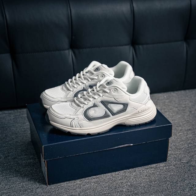 Core Private Dior B30 mesh fabric thick bottom lace-up casual low-top sports sho