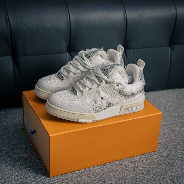 Core Private Lv-Louis Vuitton Trainer 2025 catwalk latest original 1:1 developme