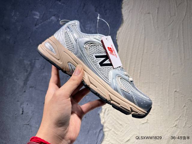 New Balance Mr530 Retro dad style mesh running casual sports shoes Using hard co