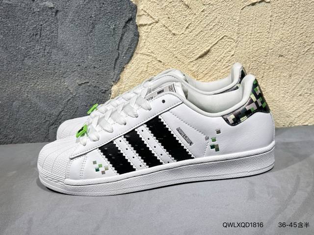 Adidas Originals Superstar Shell Toe Series Adidas Low-top Classic All-match Cas