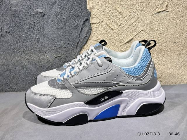 New product launch real shot E Dior Dior trendy fashion low-top casual series Gu