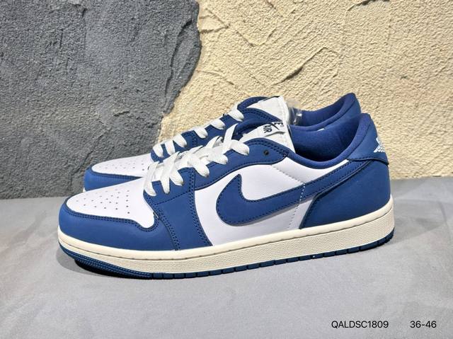 New product launch real shot Air Jordan 1 Low Blue Lemon Aj1 Jordan 1 Aj1 Jordan