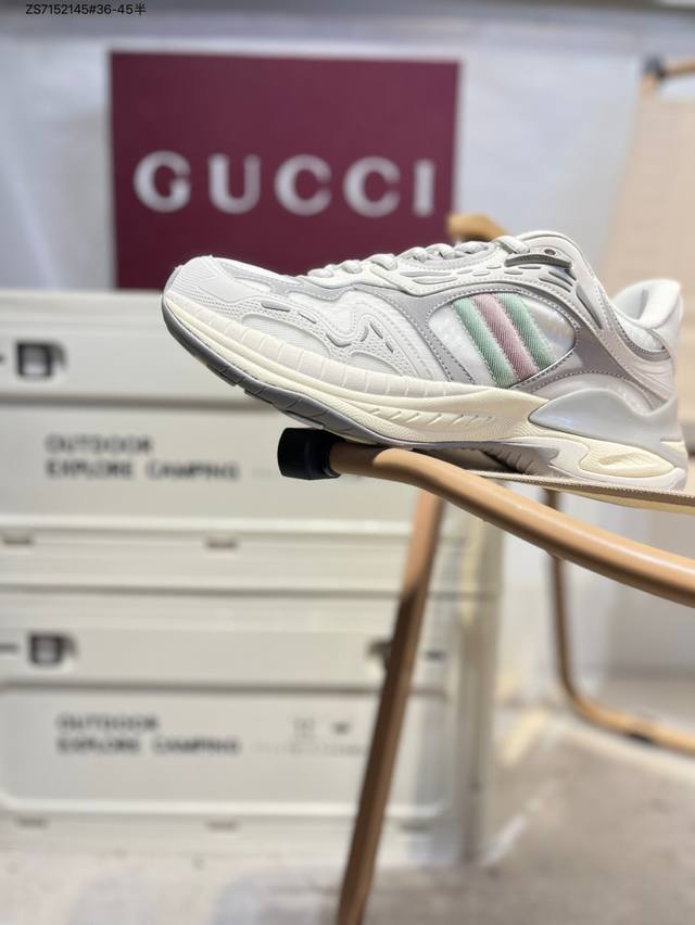 Guangdong original factory # Gucci Distressed Screener Sneaker Gucci classic dir