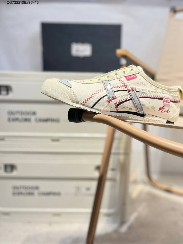 Customized # Onitsuka Tiger Mexico 66 Onitsuka Tiger Mexico Upgraded Series Low-