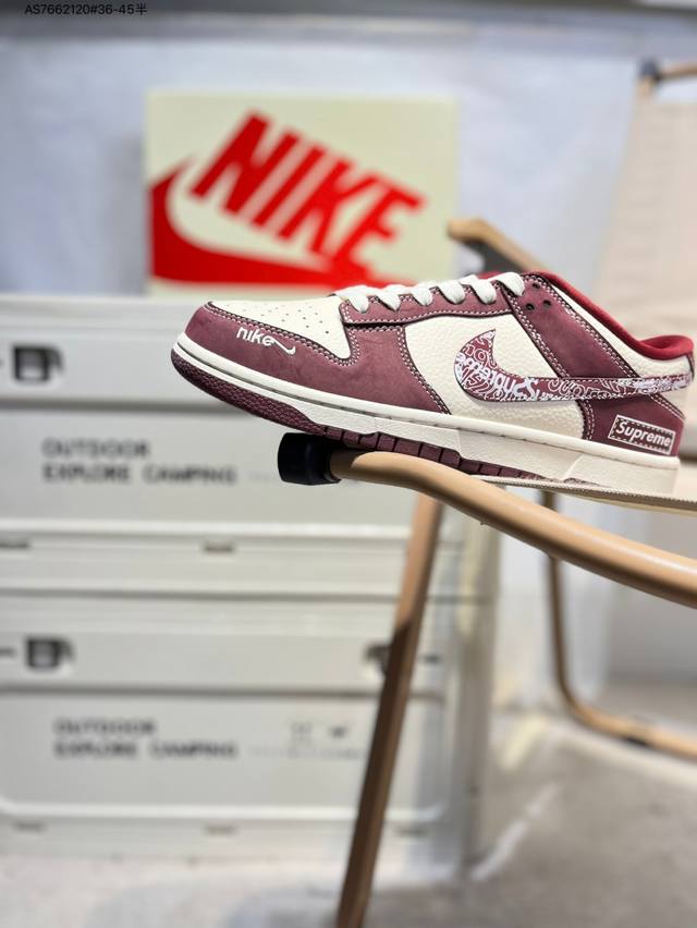 Supreme X Nike Sb Dunk Low, produced by a large factory, highly recommended, new