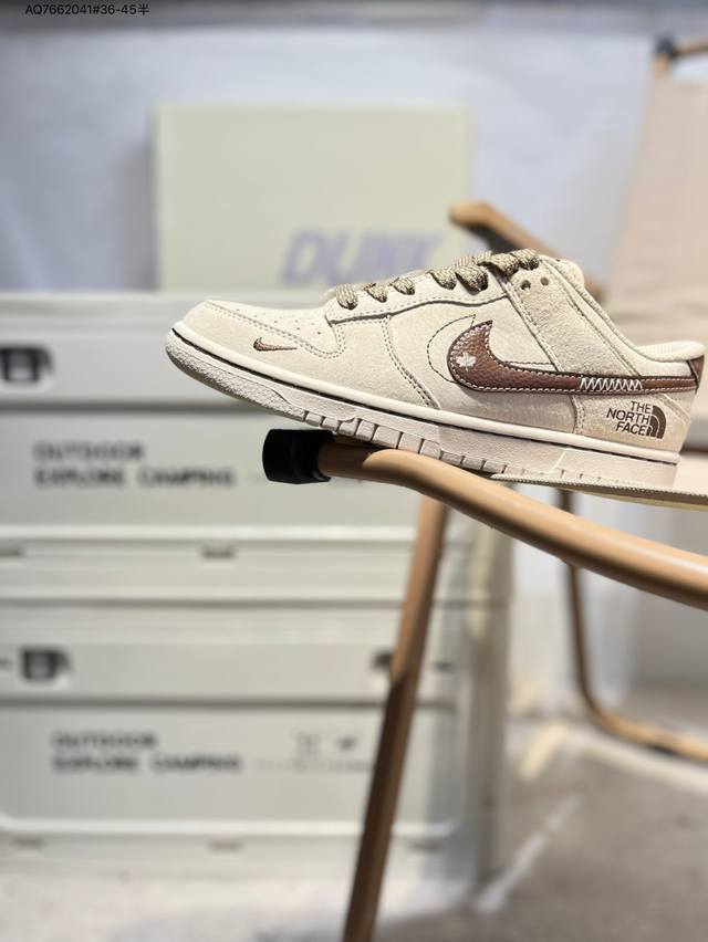The North Face x Nike Sb Dunk Low is produced by a large manufacturer. Highly re